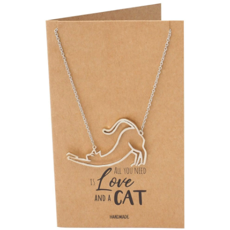 All You Need Is Love And A Cat Necklace