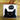 Funny Gifts for Cat Lovers, Coaster with a Black Cat On It