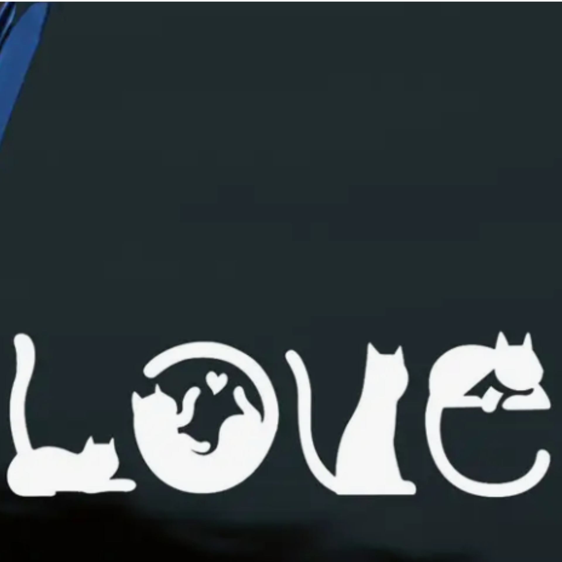 Love Cats Sticker – Purrs and Whiskers