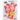 Cute cat-themed oven mitt and potholder set, pink with playful yellow cats and 'Made from Scratch' design.