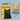 Bright yellow notepad cover featuring a sleek black cat illustration – a bold, modern design from the Mew Yorker cat-themed journal collection.