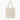 Reusable and sustainable tote bag for cat lovers with twin cat design on organic cotton
