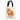 Tote bag with a cat illustration and text on a white background