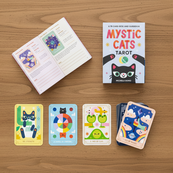 Cat Tarot Guidebook.pdf Mystic Cats Tarot Deck & Guidebook | 78-Card Set by Michelle Romo ...