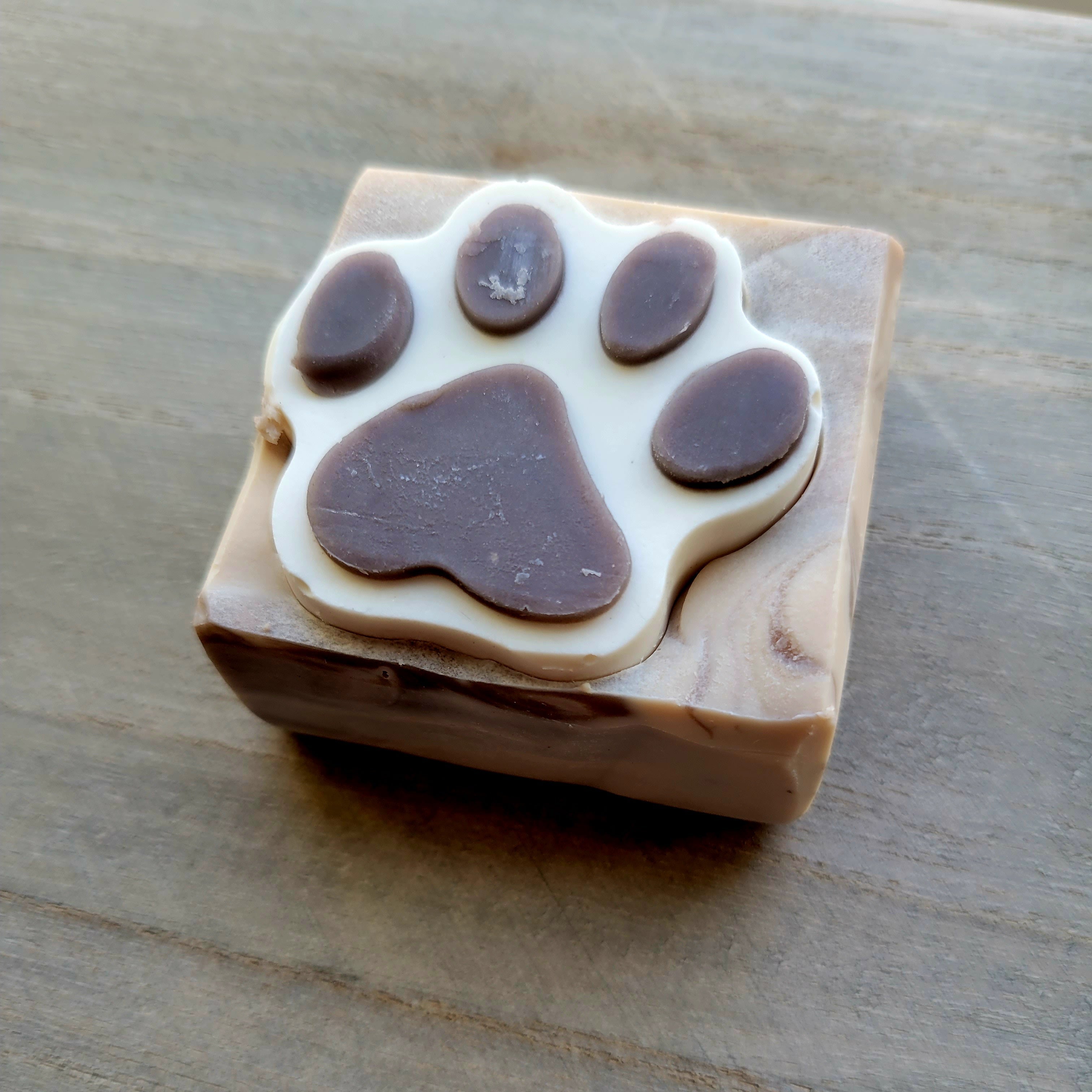 Unique Cat Themed Gifts, Handmade Paw Print Soap For humans