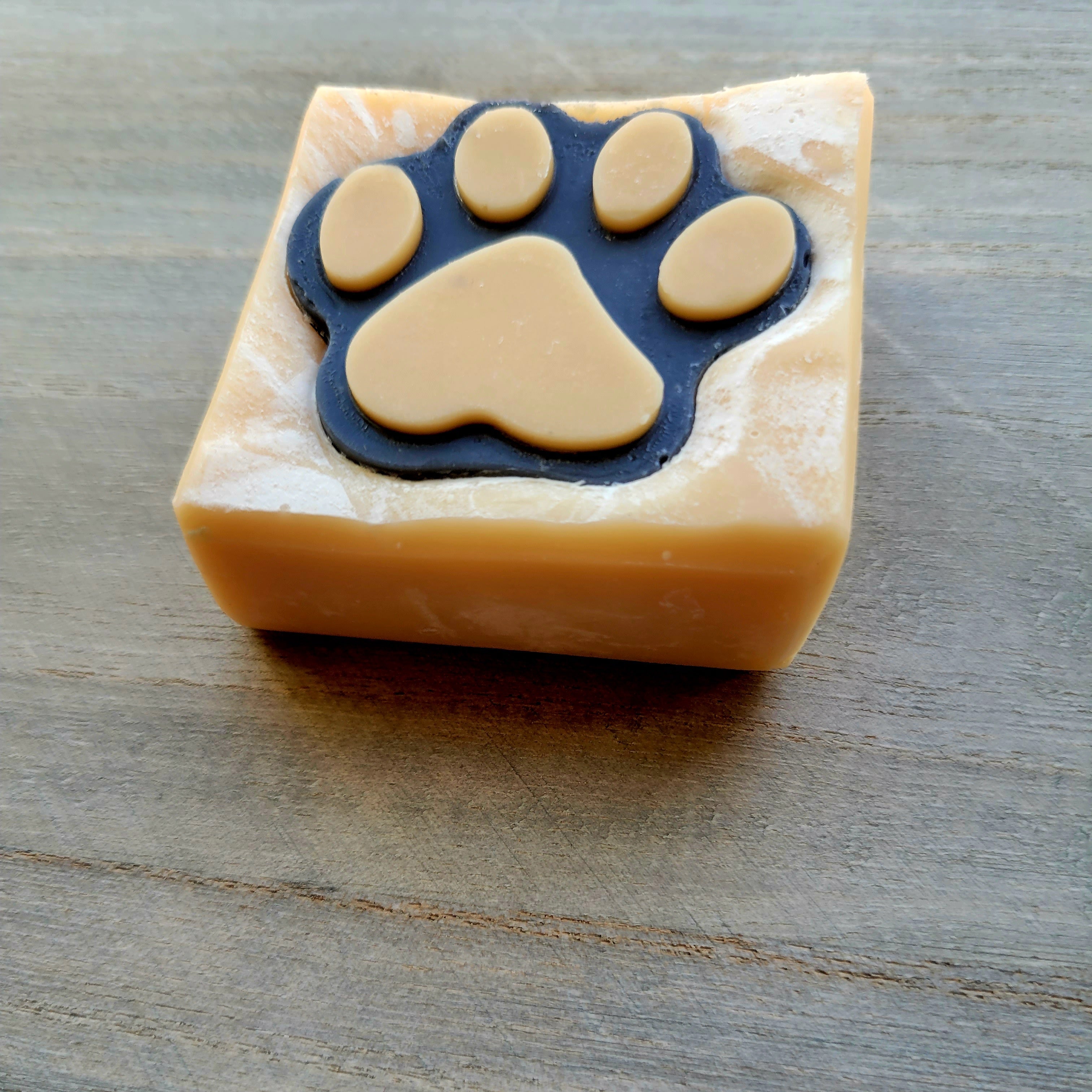 Paw Print Shaped Soap For Humans