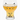 A clear stemmed drinking glass with a cat face graphic and the words 'PAWS OFF MY BREW' printed on it, filled with golden beer and photographed on a white background.