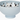 Light blue dessert bowl with polka dot interior pattern