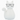 A white ceramic cat figurine wearing black wire-rimmed glasses, set against a plain white background.