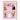 Six adorable cats wearing party hats on a pink background with the text 'Have a puuurfect birthday!