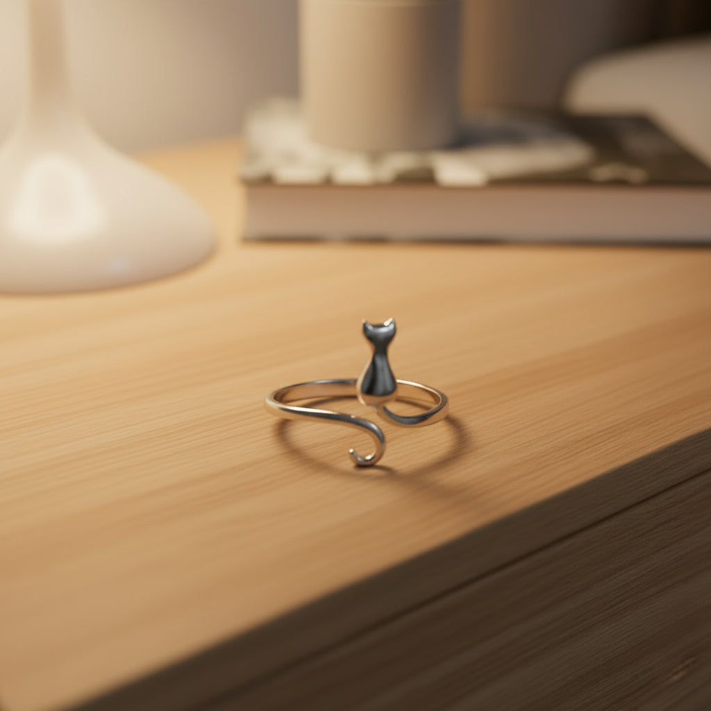 N Cat Rings Wrap Around Cat Ring – Purrs and Whiskers