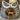 Cozy Pet Retreat: Enclosed grey wool cat cave with white accents.