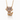 Sparkling Swinging Cat Necklace – Gold-Tone Cat Pendant with Zirconia on a Dainty Chain