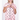 Pink Cat Print PJ Set For Women