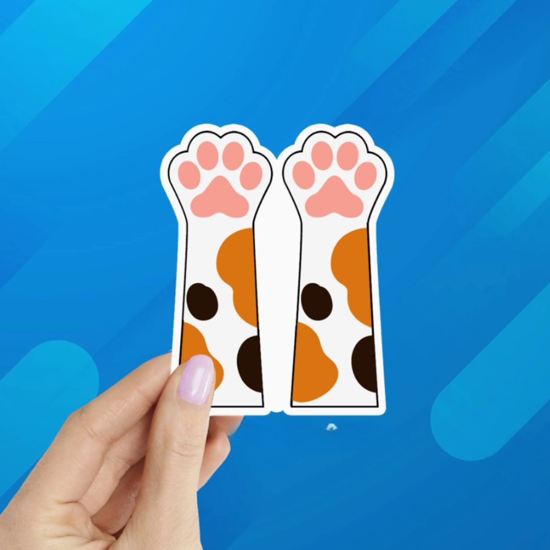 Toe Beans Sticker Black Cat – Purrs and Whiskers1