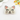 White cat-shaped hair claw clip with a smiling face