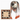 Decorative scarf with geometric pattern and tassels on a white background