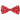 Let It Snow Bow Tie in red with an all-over print of white snowflakes for cats.