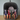 Tapestry backpack with embroidered design of two cats and geometric pattern flap