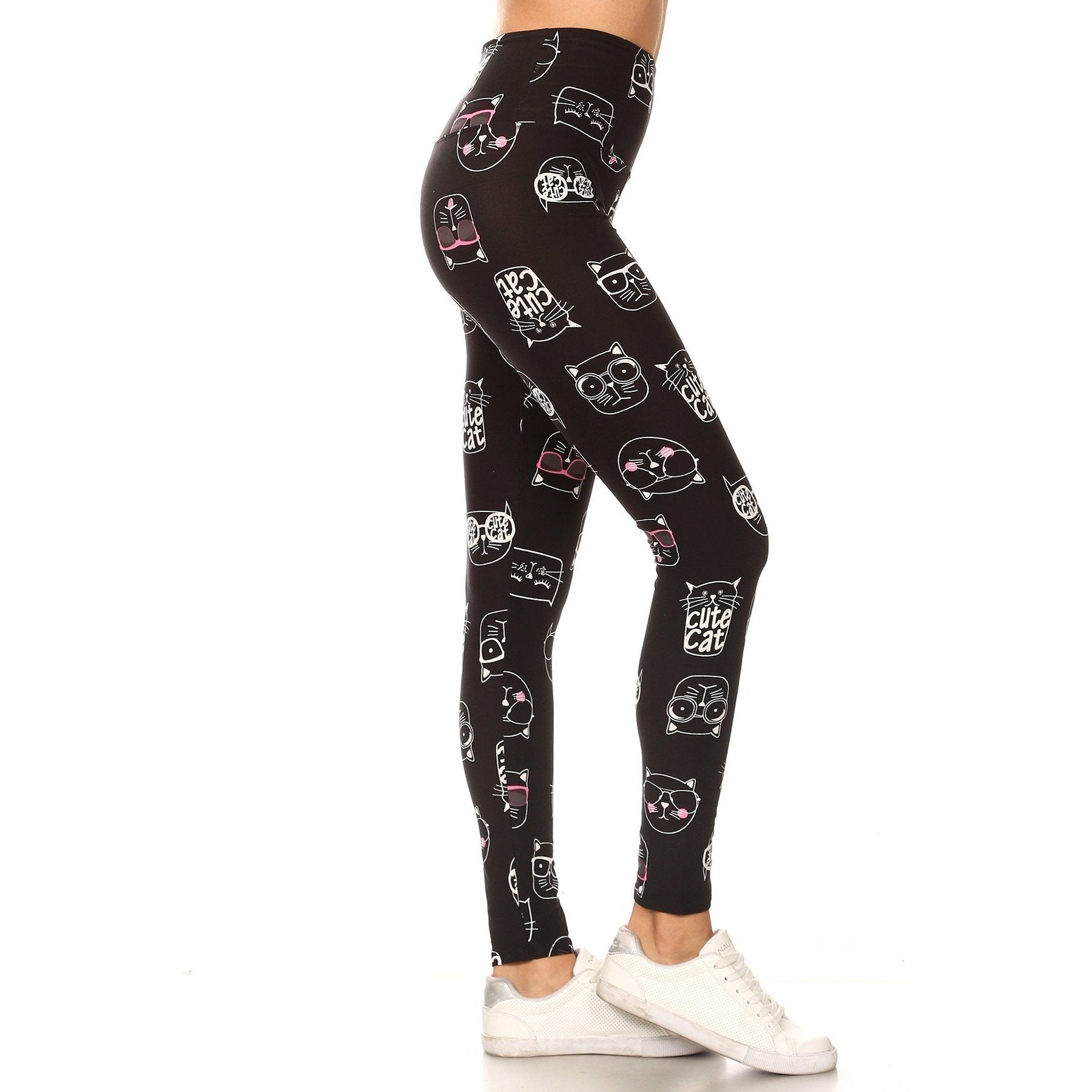 Cat Face Tights For Women