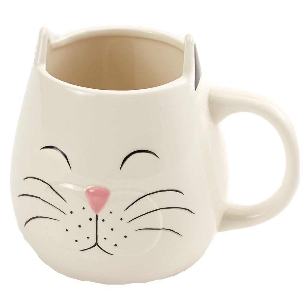 Products for Cat Lovers, Funny Cat Coffee Mug Shaped In the Form of a Cat