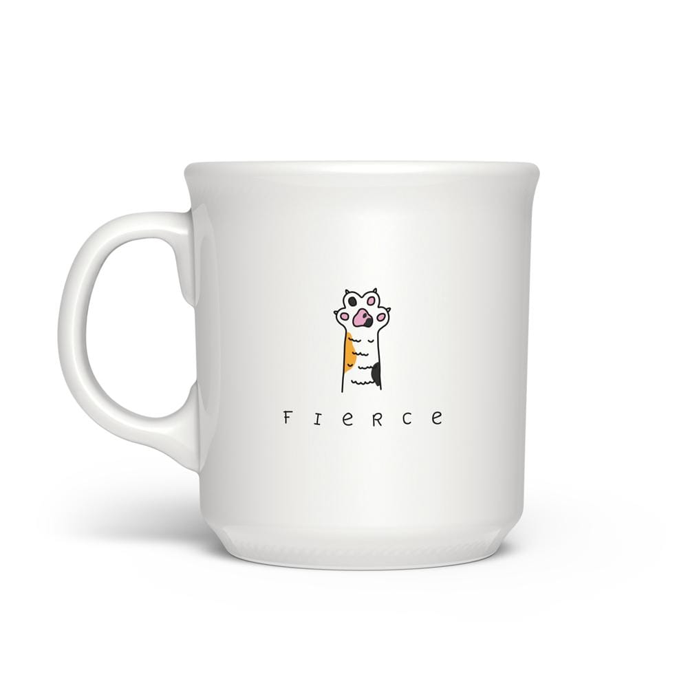 Cat Themed Gifts For Women, Fierce Cat Coffee Mug