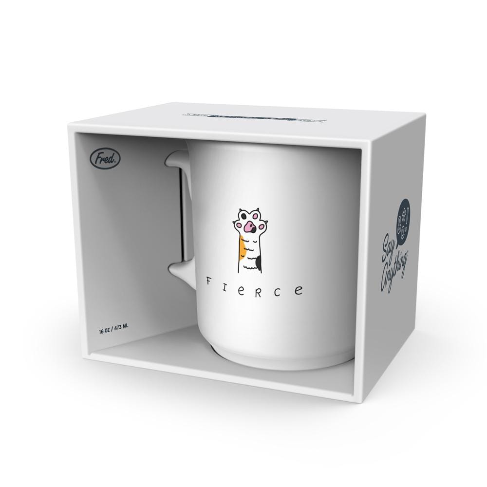 Gifts For Cat Ladies, Fierce Cat Coffee Mug