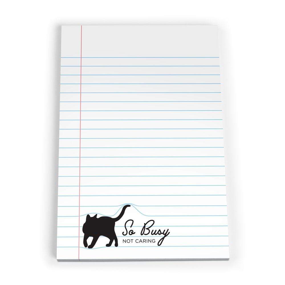 Funny Cat Themed Stationery, black Cat Note Pad