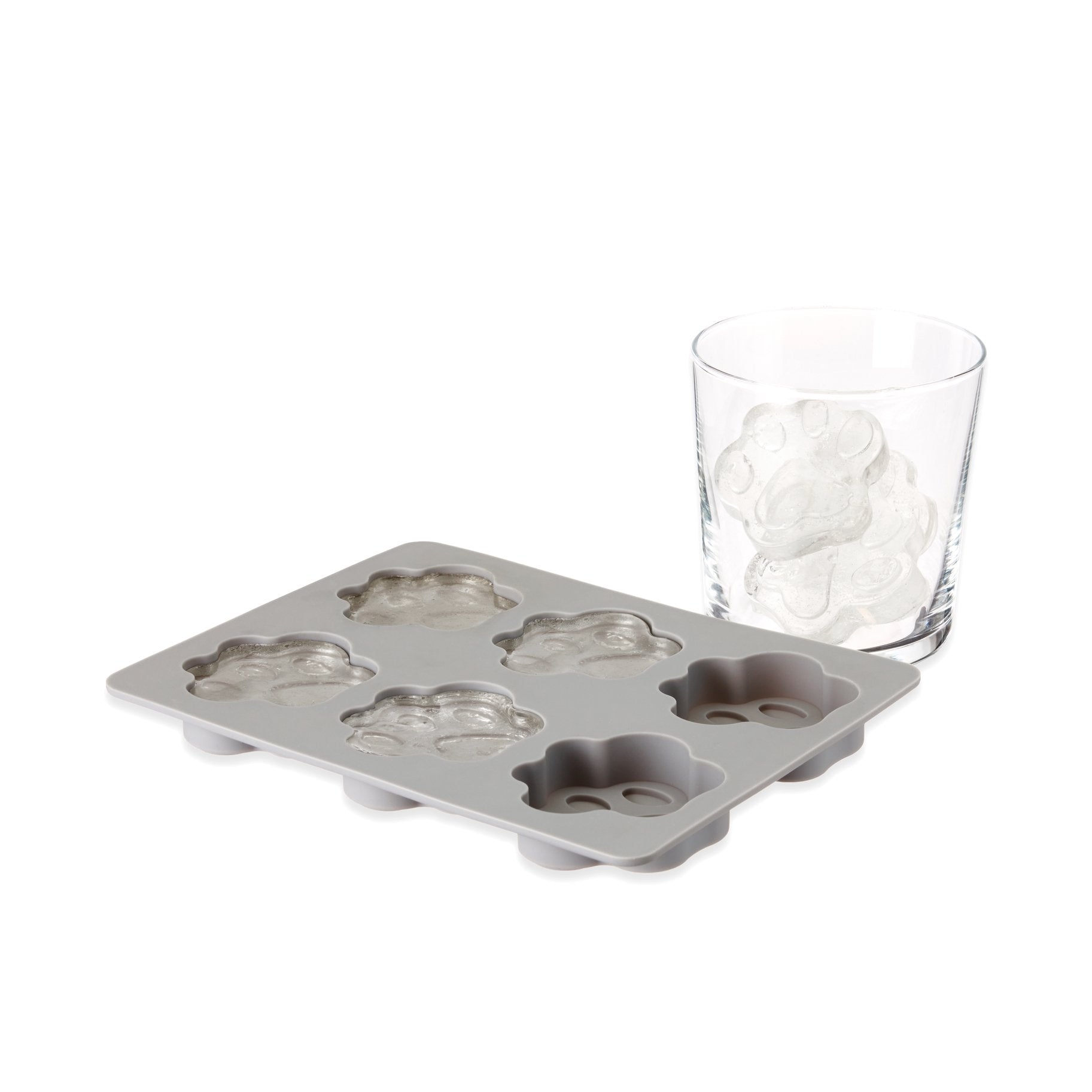 Funny Gifts For Cat Lovers, Paw Print Ice Cube Mold