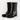 Cute Shoes with Cats On Them, Black Cat Face Rain Boots