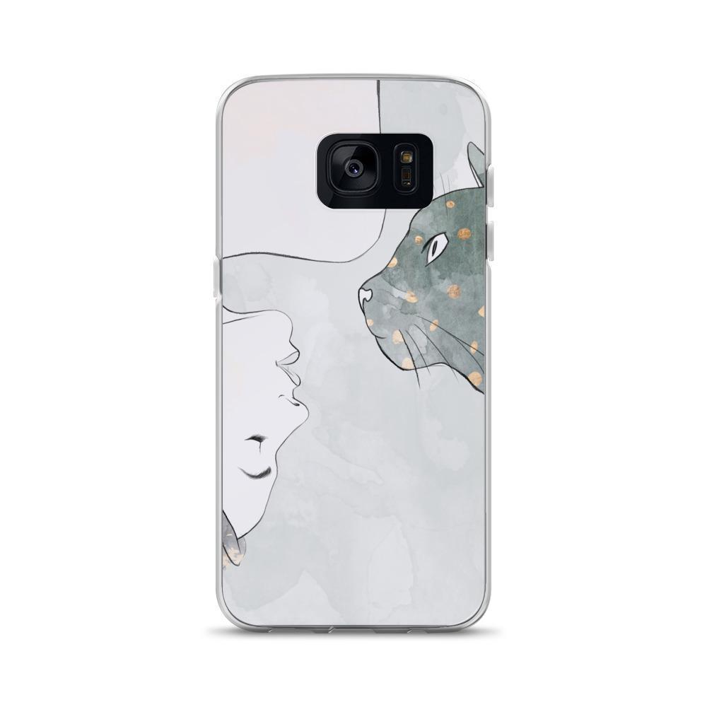 This cat phone case is a great addition to your collection of cool cat things.