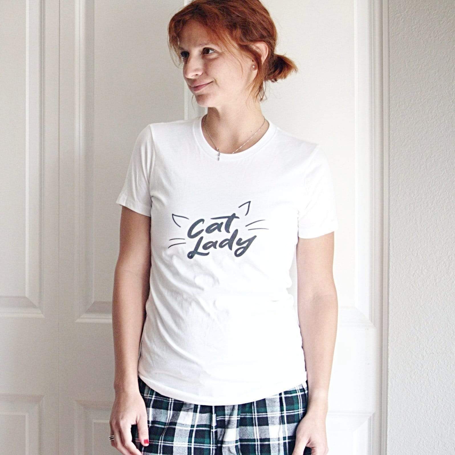 Cat Lady Womens Cat Pajamas