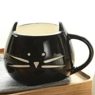 Cat Shaped Coffee Mug for Cat Lovers