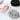 Cute Cat Gifts, Fluffy Kitten Makeup Bag Made from Super Soft Fabric and Decorated with Embroidered Cat Face