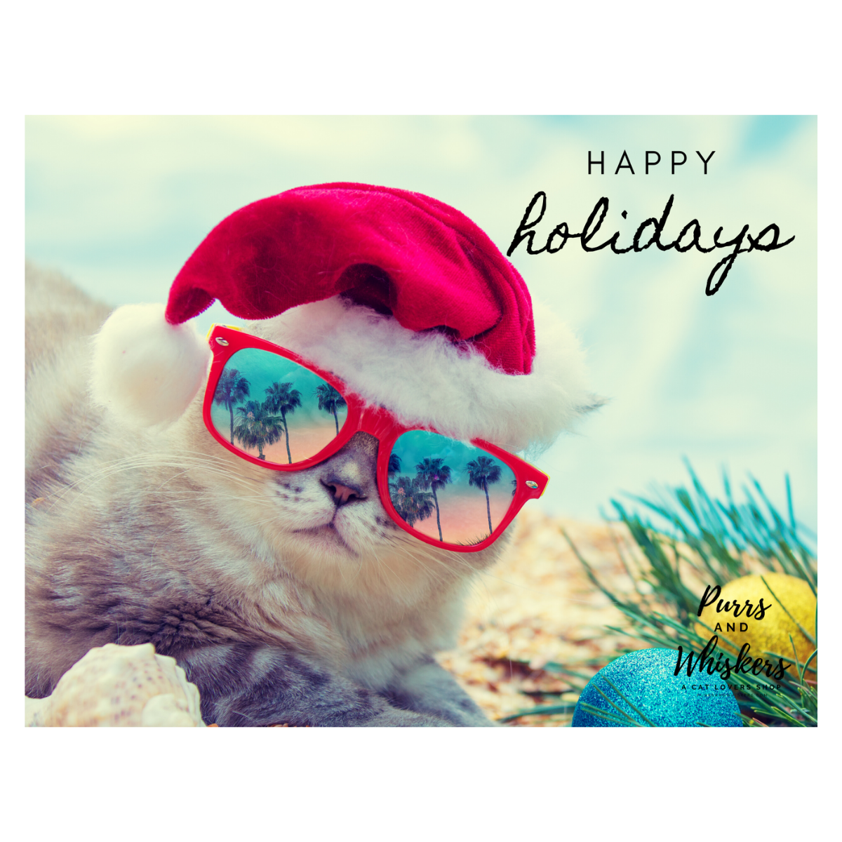 Christmas Gifts for Cat Lovers, $50 Cat Lover Christmas Gift Card