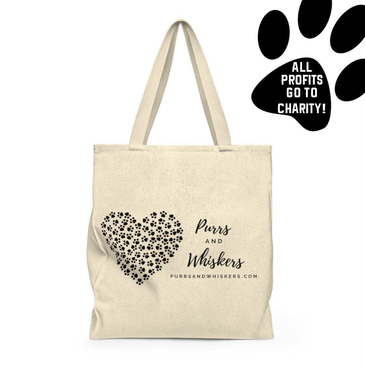 Cat Tote Bag, All Profits Go to Help Our Local Animal Center