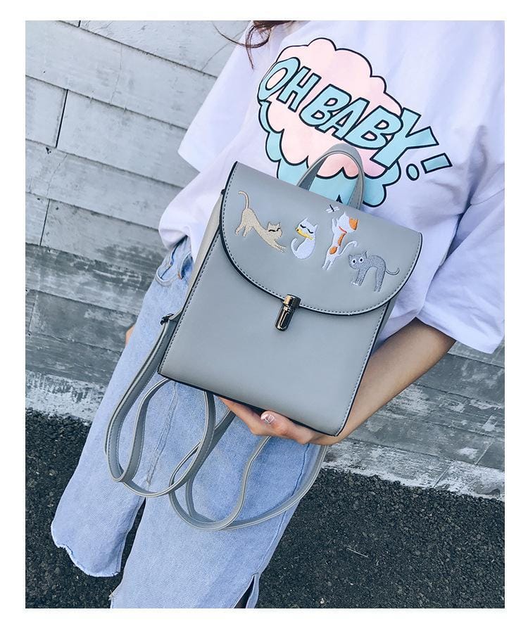 Cat themed stuff for cat lovers, Lazy Cats Backpack