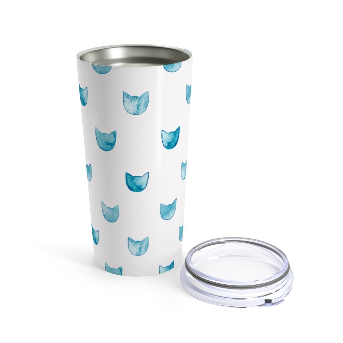 Birthday Gifts for Cat Lovers, Stainless Steel Leak Proof Cat Tumbler