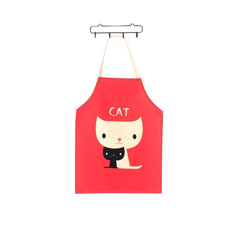 Cat Decorations for Home, Pair of Cats Cooking Apron