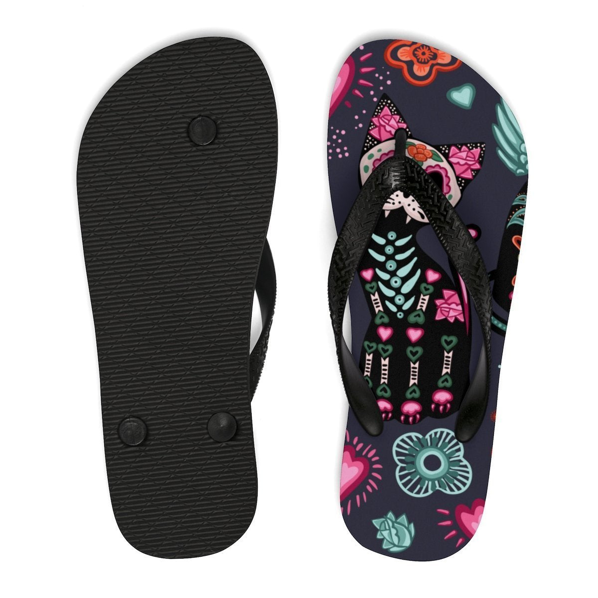 Cat Themed Things for Cat Lovers, Cute Flip Flops with Cats