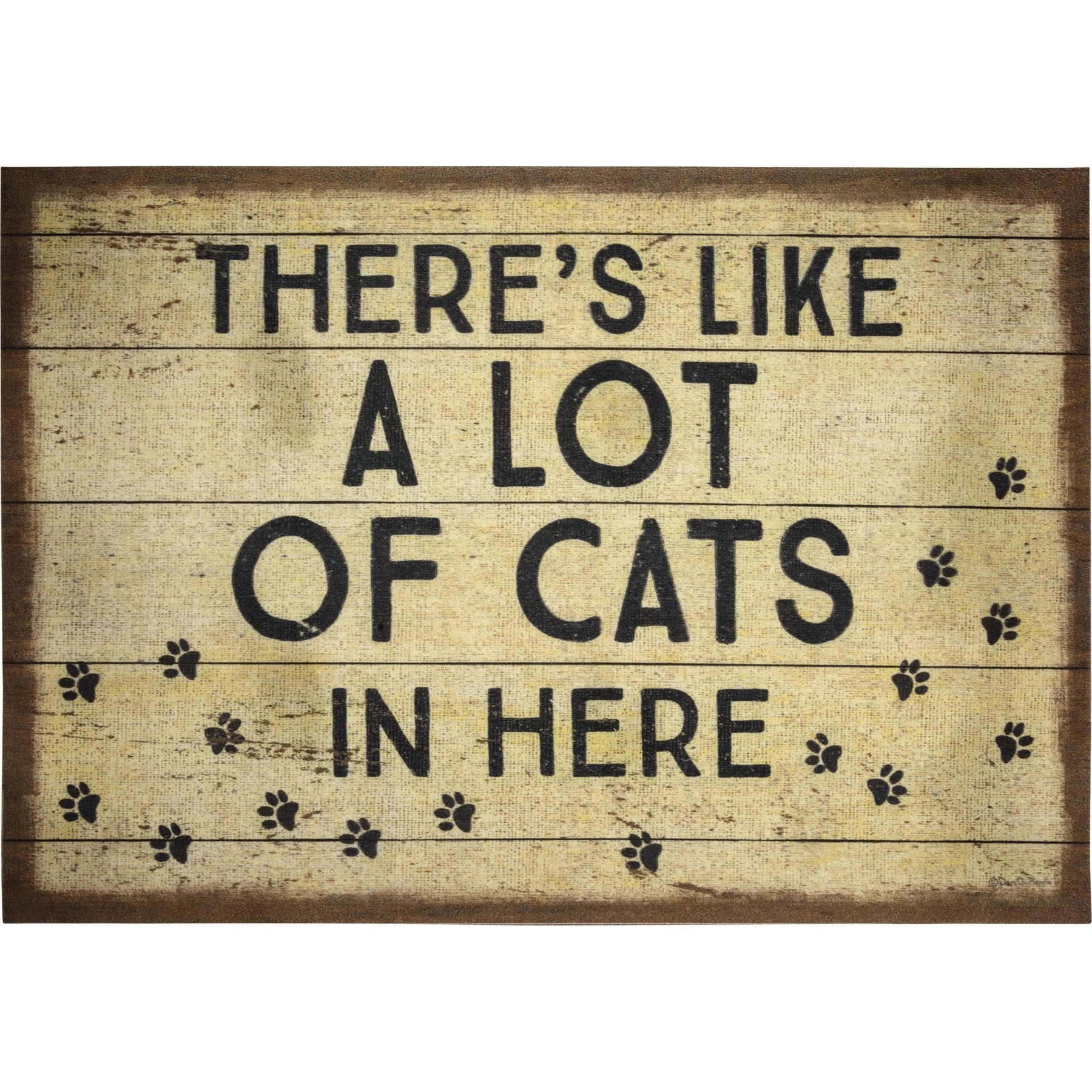 Funny Cat Doormats, There's Like A Lot Of Cats In Here Doormat